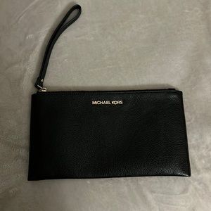 Black Michael Kors wristlet/wallet
